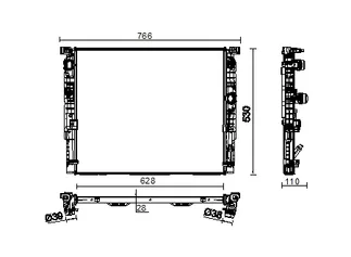 Mahle Behr Radiator - 17118743664