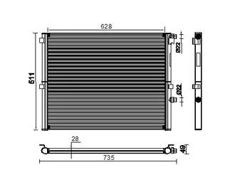 Mahle Behr Radiator - 17118484638