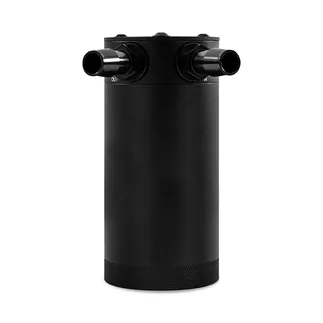 Mishimoto 2-Port Universal XL Baffled Catch Can - Black
