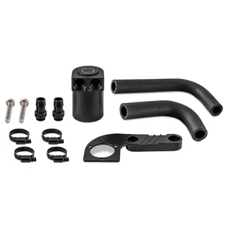 Mishimoto Baffled Oil Catch Can For F8X BMW M3/M4 - Wrinkle Black