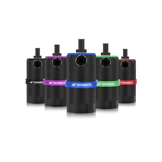 Mishimoto Universal Baffled Oil Catch Can - Red