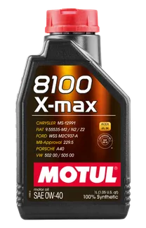 Motul 8100 X-MAX 0W40 1L Engine Oil - 104531