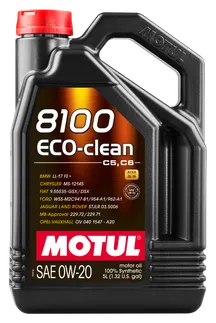 Motul 8100 ECO-CLEAN 0W20 5L Engine Oil - 108862