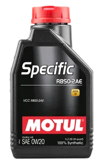 Motul SPECIFIC RBS0-2AE 0W20 1L Engine Oil - 106044