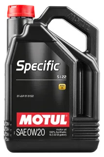 Motul SPECIFIC 5122 0W20 5L Engine Oil - 107339