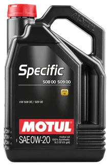 Motul SPECIFIC 508 00 509 00 0W20 5L Engine Oil - 107384