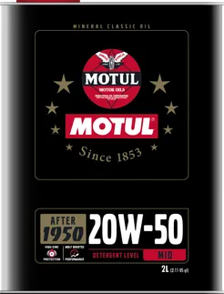 Motul CLASSIC PERFORMANCE 20W-50 2L - 110621