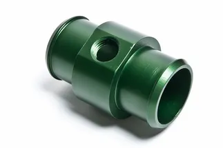 Radium Universal Hose Barb Adapter For 1-1/4in ID Hose ( W/1/4NPT Port) - Green