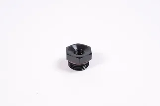 Radium 8AN ORB to 1/8NPT Female Adapter Fitting - Blk Anodized