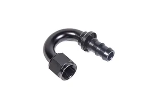 Radium 180 Degree 10AN Pushlok Hose End Fitting