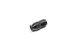 Radium -6AN Straight PTFE Hose End - Black