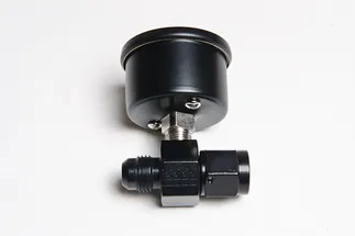 Radium Fuel Pressure Gauge W/6AN Inline Adapter