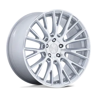 Rotiform RC201 LSE 19X10 ET40 5X112 / 66.56 CB - Gloss Silver W/ Machined Face