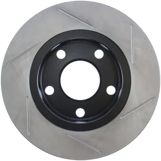 StopTech Power Slot Left Rear Slotted Rotor For Audi - 126.33067SL