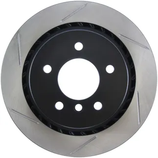 StopTech Power Slot Rear Right SportStop Slotted Rotor For BMW - 126.34037SR
