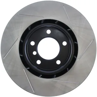 StopTech Power Slot Front Right SportStop Slotted Rotor For BMW - 126.34039SR