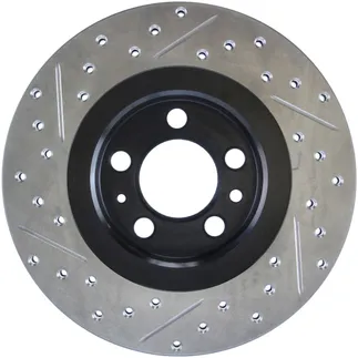 StopTech Slotted & Drilled Sport Brake Rotor For VW/Audi - 127.33054L