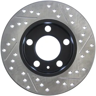 StopTech Slotted & Drilled Sport Brake Rotor For VW/Audi - 127.33057R