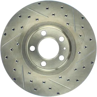 StopTech Slotted & Drilled Sport Brake Rotor For VW/Audi - 127.33059R