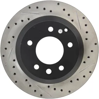 StopTech Slotted & Drilled Sport Brake Rotor For VW/Audi - 127.33078L