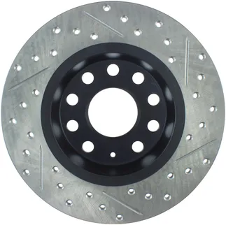 StopTech Slotted & Drilled Sport Brake Rotor For VW/Audi - 127.33131R