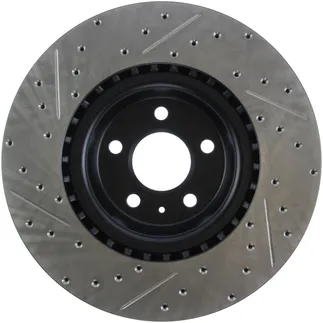 StopTech Slotted & Drilled Sport Brake Rotor For Audi - 127.33138L