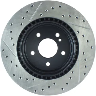StopTech Slotted & Drilled Sport Brake Rotor For BMW - 127.34097L