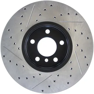 StopTech Slotted & Drilled Sport Brake Rotor For BMW - 127.34098L