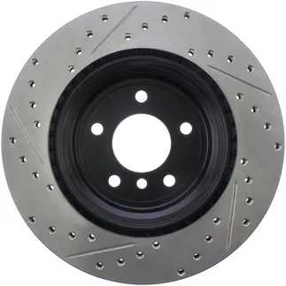 StopTech Slotted & Drilled Sport Brake Rotor For BMW - 127.34109L