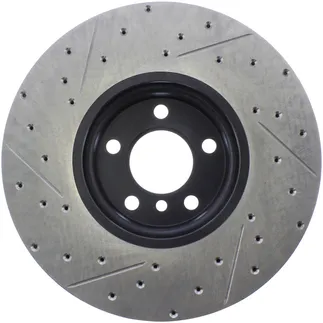 StopTech Slotted & Drilled Sport Brake Rotor For BMW - 127.34126L