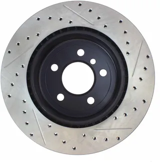 StopTech Rear Right Slotted & Drilled Brake Rotor For BMW - 127.34131R