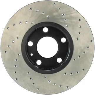 StopTech Front Right Drilled Rotor For VW/Audi - 128.33039R