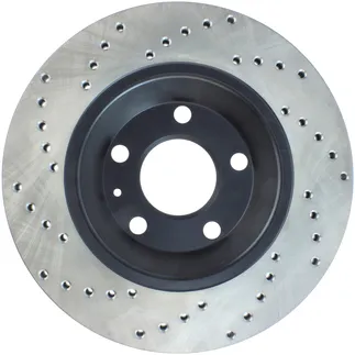 StopTech Rear Left Drilled Rotor For Audi - 128.33088L