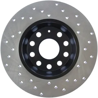 StopTech Rear Right Drilled Rotor For VW/Audi - 128.33099R