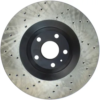 StopTech Drilled Sport Brake Rotor For Audi - 128.33120L