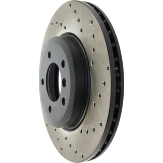 StopTech Front Left Drilled Cryo Rotor For BMW - 128.34052CL