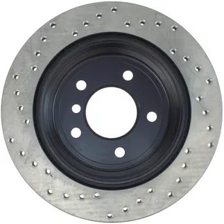StopTech Drilled Sport Brake Rotor For BMW - 128.34091L