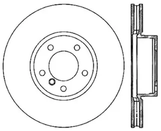 StopTech Drilled Sport Brake Rotor For BMW - 128.34098L