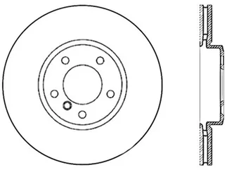 StopTech Drilled Sport Brake Rotor For BMW - 128.34112L