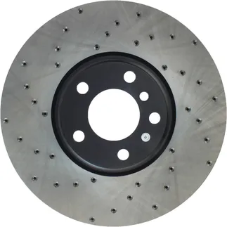 StopTech Front Right Cryo Drilled Sport Rotor For BMW - 128.34127CR