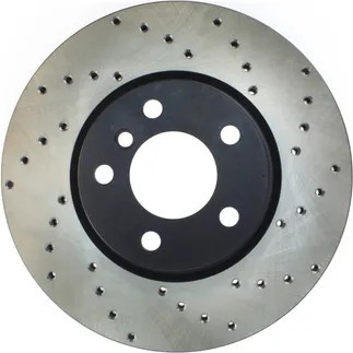 StopTech Front Left Cryo Drilled Sport Rotor For BMW - 128.34134CL