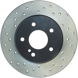 StopTech Drilled Sport Brake Rotor For Mercedes - 128.35034R