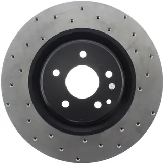 StopTech Drilled Sport Brake Rotor For Mercedes - 128.35052L