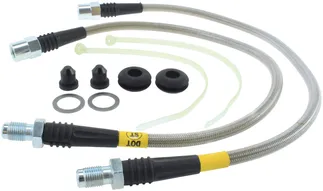 StopTech SS Front Brake Line Kit For Mercedes - 950.35001