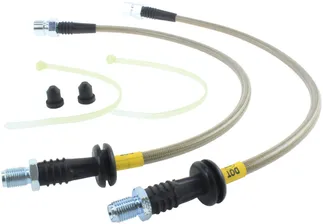 StopTech SS Front Brake Line Kit For Porsche - 950.37005