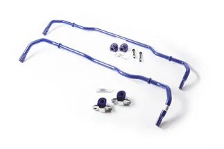 SuperPro Front & Rear Adjustable Sway Bar Kit  (24mm F, 22mm R) For Audi - RC0005-KIT