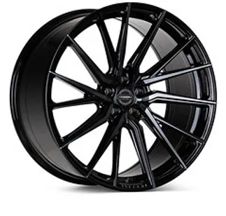 Vossen HF-4T 20x10.5 - 5x112 - Et42 - Deep - 66.5- Tinted Gloss Black - Right