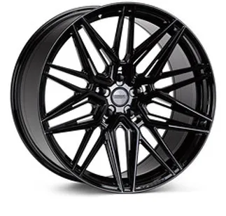 Vossen HF-7 22x10.5 - 5x112 - ET8 - Super Deep - 66.5- Gloss Black