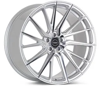 Vossen HF-4T 22x9 - 5x112 - Et32 - Flat - 66.5- Silver Polished - Left