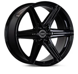Vossen HF6-2 22x9.5 - 6x135 - Et20 - Deep - 87.1- Gloss Black